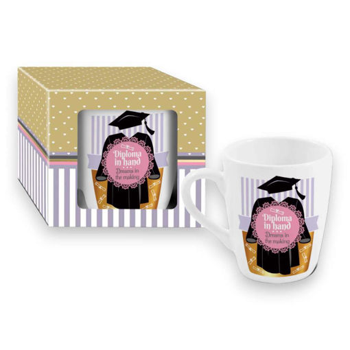 Picture of GRADUATION DIPLOMA IN HAND MUG